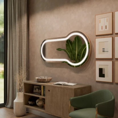 Lustro LED Premium o nieregularnym kształcie - Manila