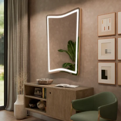Lustro LED Premium o nieregularnym kształcie - Porto
